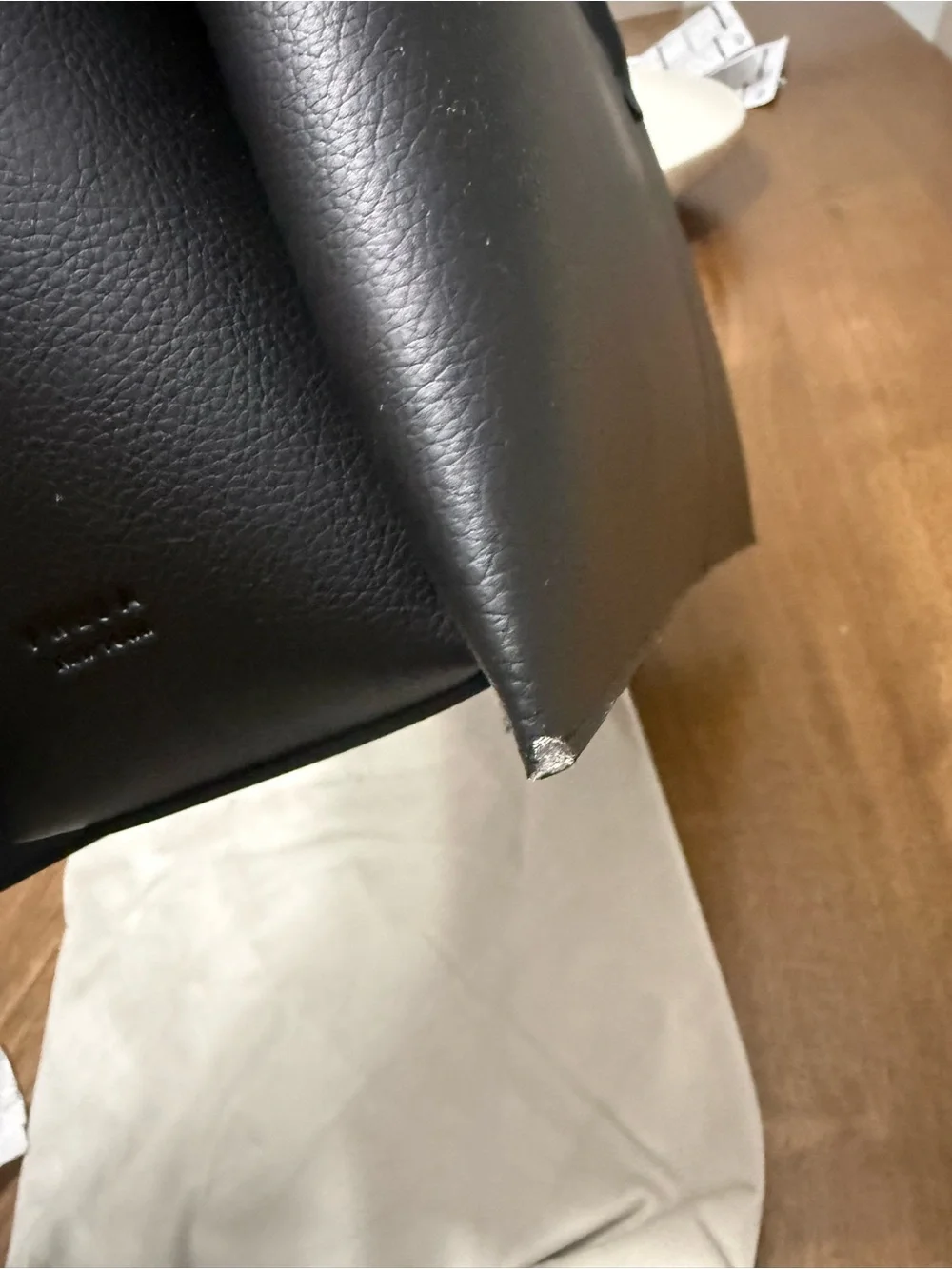 Freja New York Paloma Tote Black Work Laptop Bag + Dust Bag